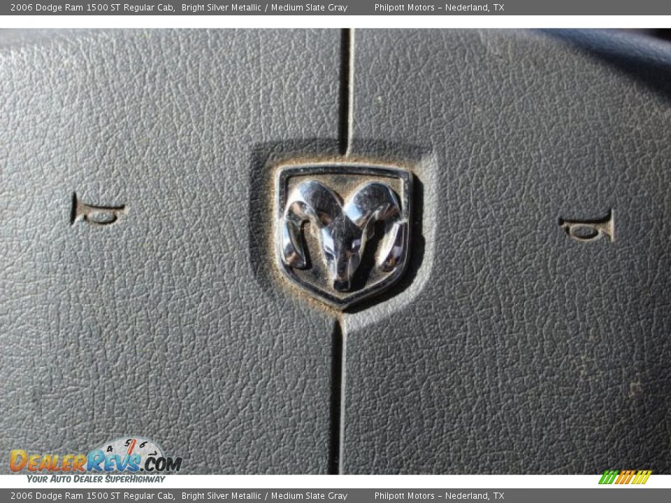2006 Dodge Ram 1500 ST Regular Cab Bright Silver Metallic / Medium Slate Gray Photo #17
