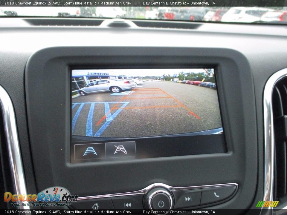 2018 Chevrolet Equinox LS AWD Storm Blue Metallic / Medium Ash Gray Photo #5