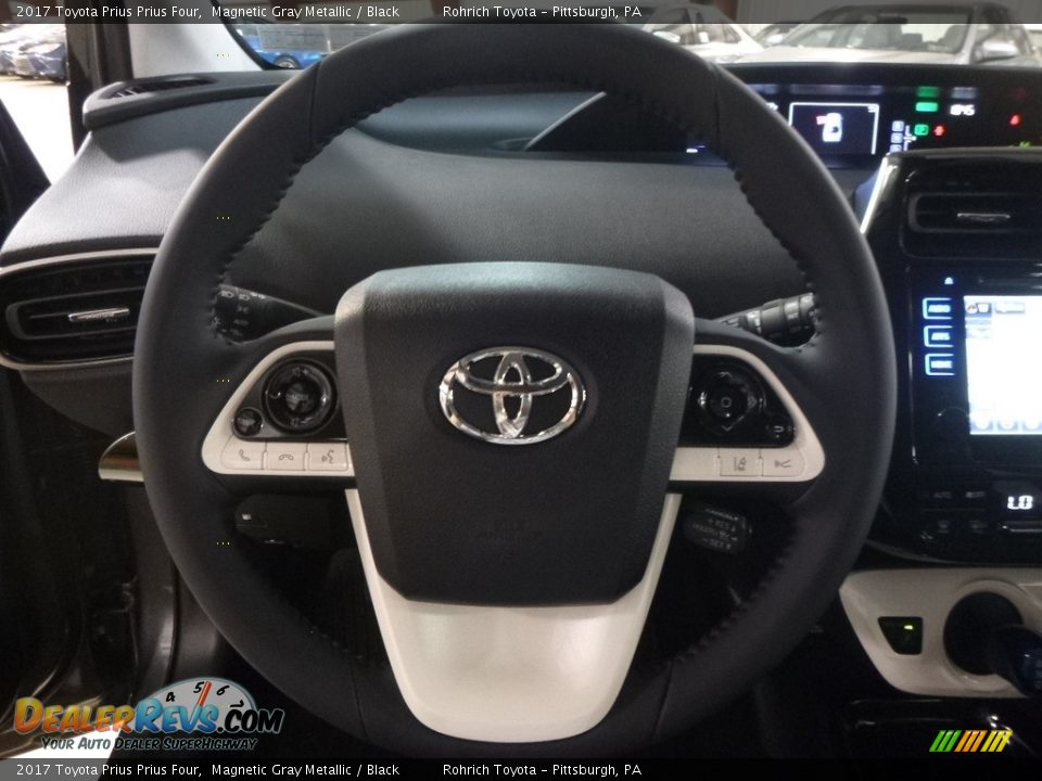2017 Toyota Prius Prius Four Magnetic Gray Metallic / Black Photo #15