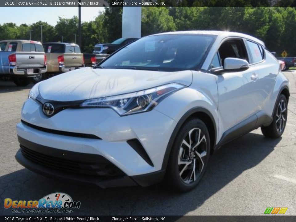 2018 Toyota C-HR XLE Blizzard White Pearl / Black Photo #3