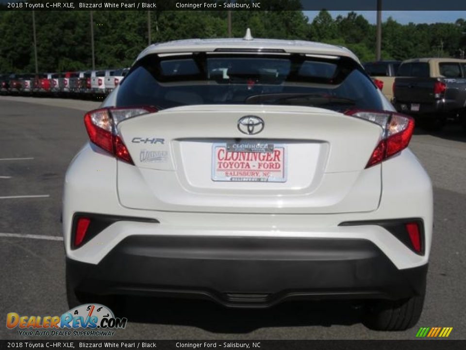2018 Toyota C-HR XLE Blizzard White Pearl / Black Photo #5