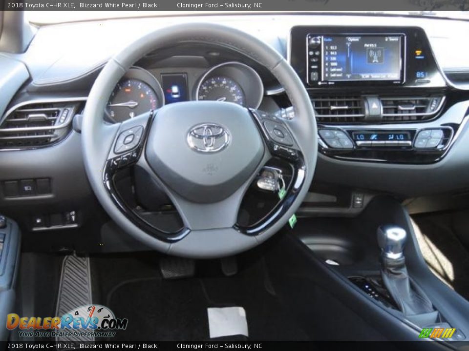 2018 Toyota C-HR XLE Blizzard White Pearl / Black Photo #8