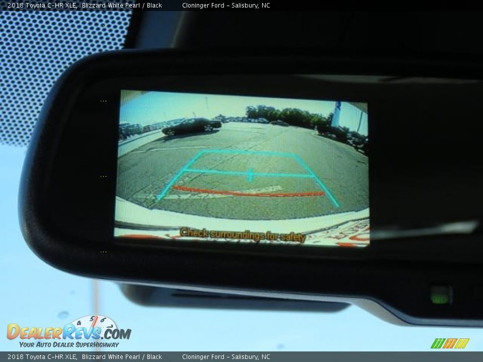 2018 Toyota C-HR XLE Blizzard White Pearl / Black Photo #16