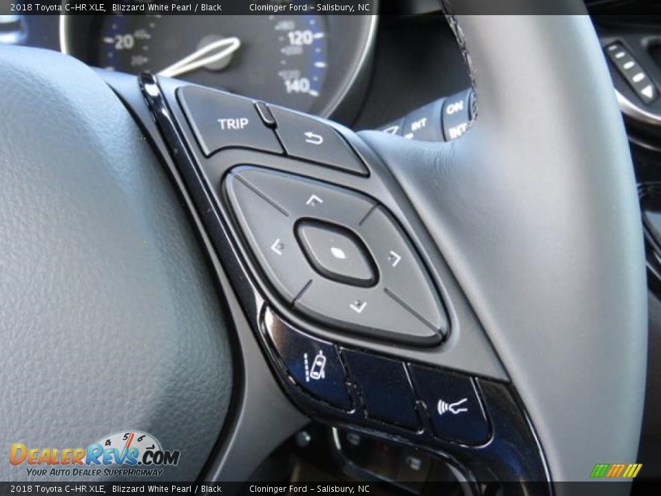 2018 Toyota C-HR XLE Blizzard White Pearl / Black Photo #20