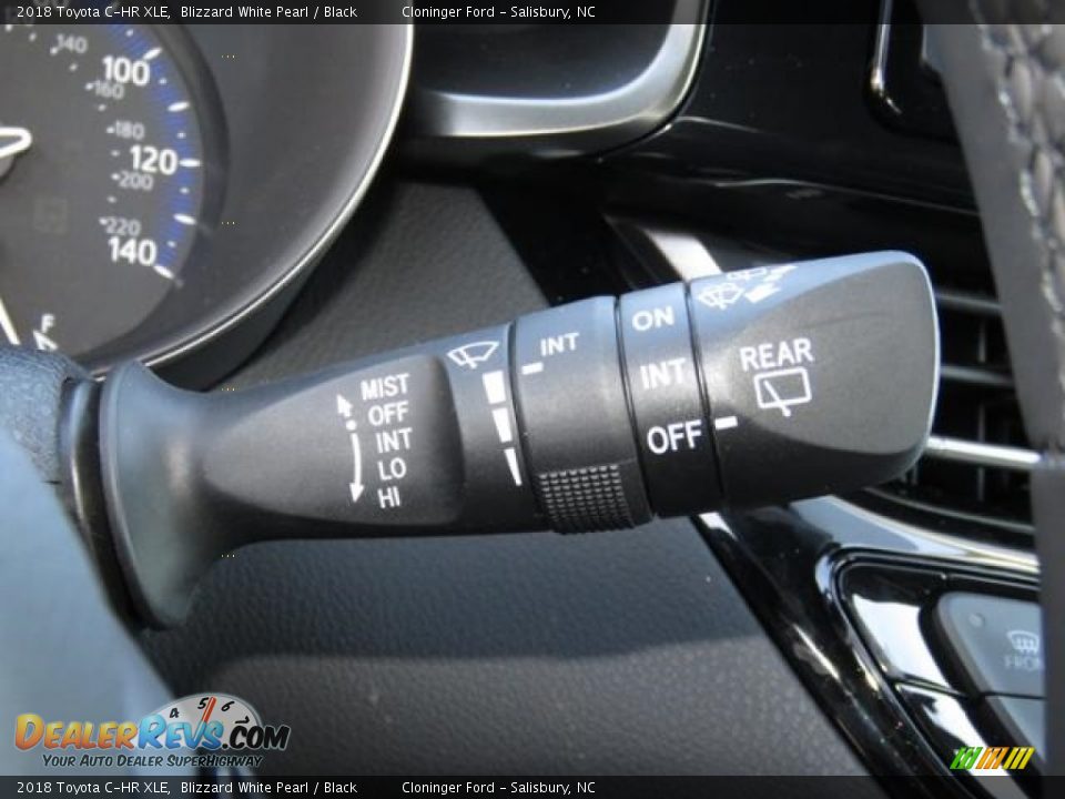 2018 Toyota C-HR XLE Blizzard White Pearl / Black Photo #22
