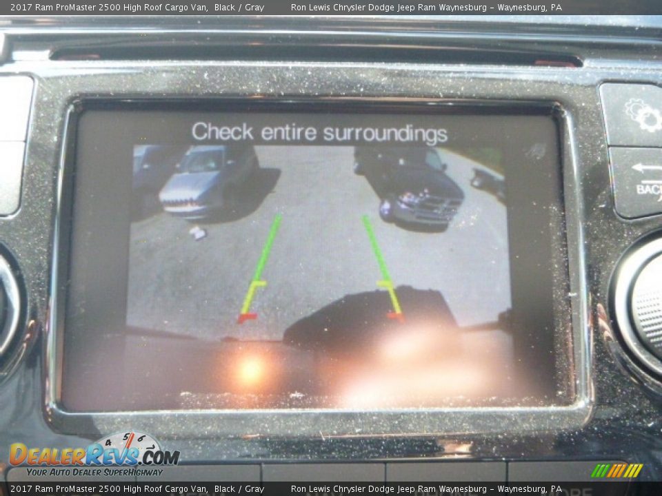 2017 Ram ProMaster 2500 High Roof Cargo Van Black / Gray Photo #19
