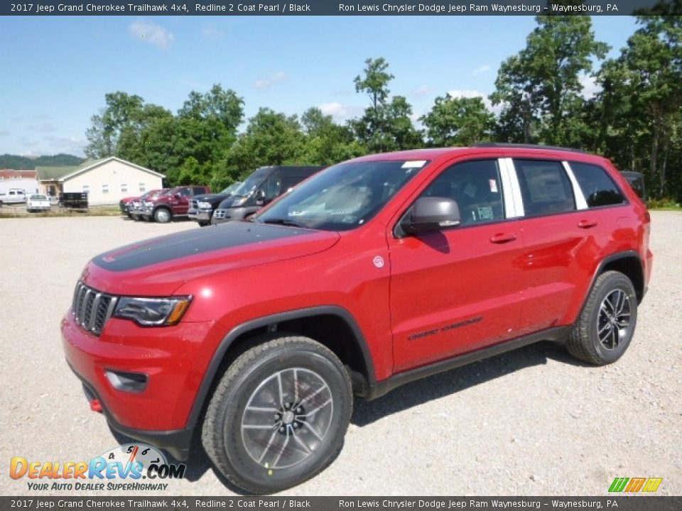 2017 Jeep Grand Cherokee Trailhawk 4x4 Redline 2 Coat Pearl / Black Photo #1