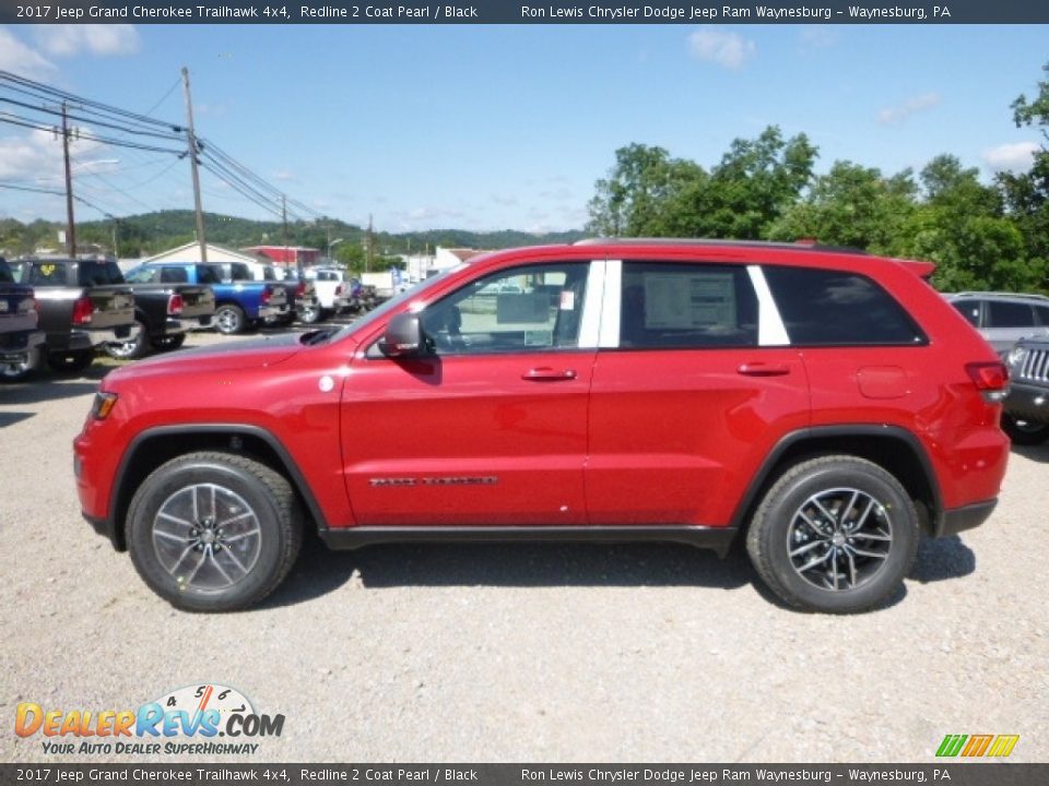 2017 Jeep Grand Cherokee Trailhawk 4x4 Redline 2 Coat Pearl / Black Photo #2