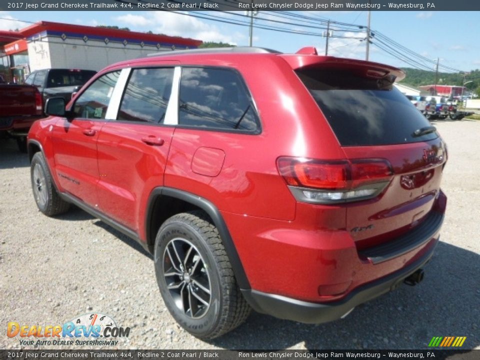 2017 Jeep Grand Cherokee Trailhawk 4x4 Redline 2 Coat Pearl / Black Photo #3