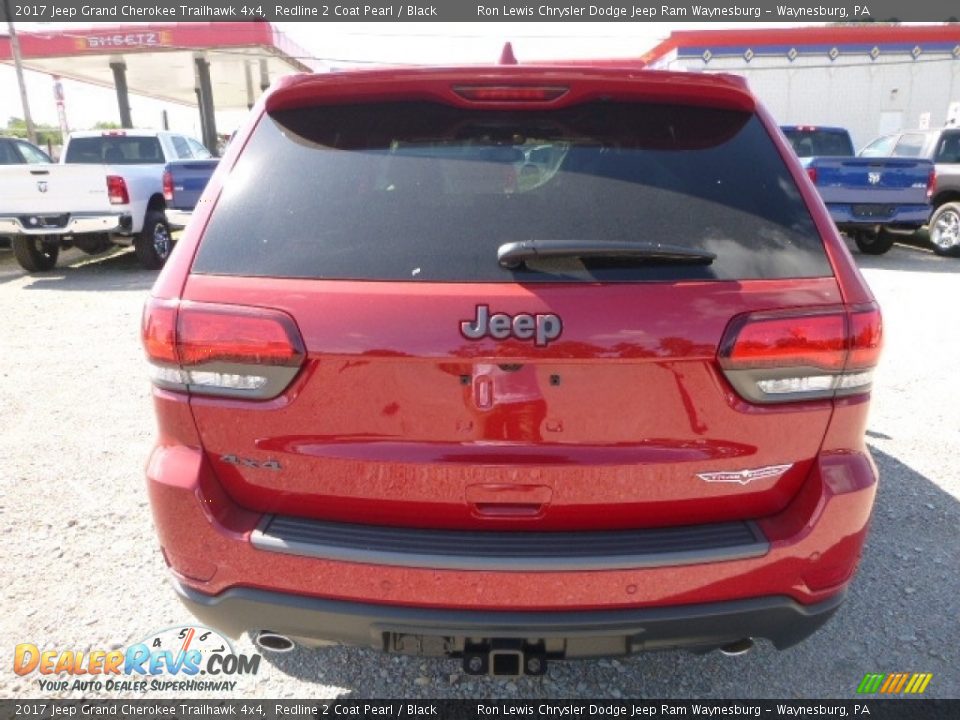 2017 Jeep Grand Cherokee Trailhawk 4x4 Redline 2 Coat Pearl / Black Photo #4