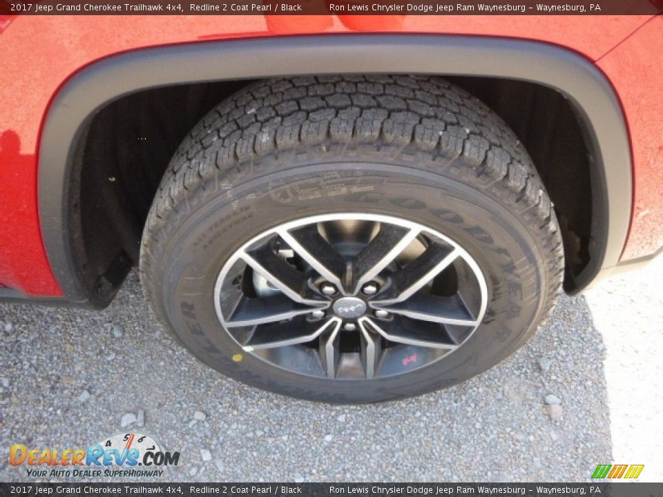 2017 Jeep Grand Cherokee Trailhawk 4x4 Redline 2 Coat Pearl / Black Photo #9
