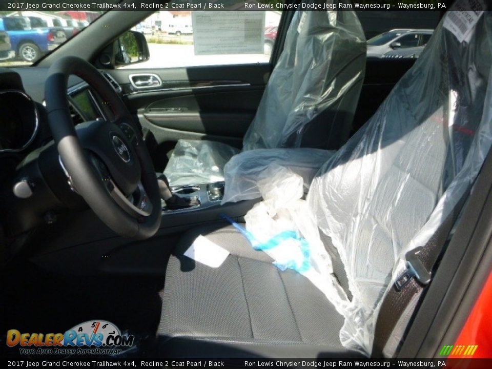 2017 Jeep Grand Cherokee Trailhawk 4x4 Redline 2 Coat Pearl / Black Photo #13
