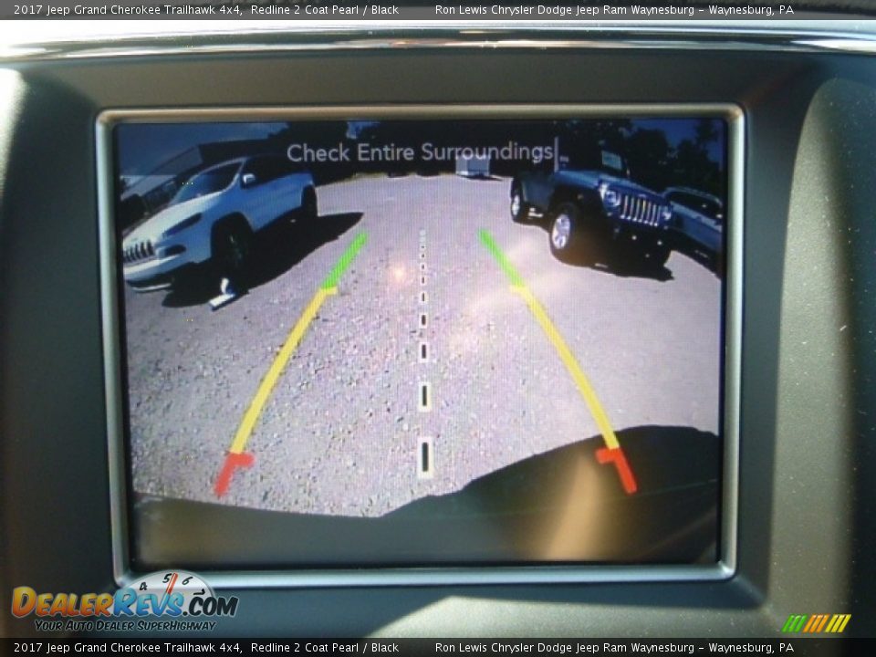 2017 Jeep Grand Cherokee Trailhawk 4x4 Redline 2 Coat Pearl / Black Photo #18