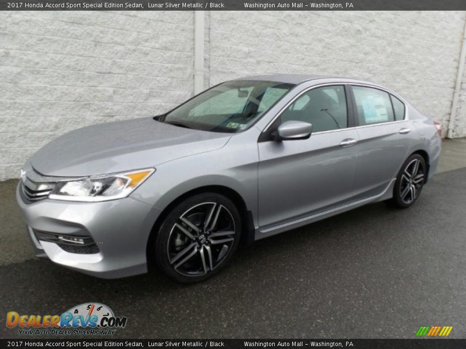 2017 Honda Accord Sport Special Edition Sedan Lunar Silver Metallic / Black Photo #5