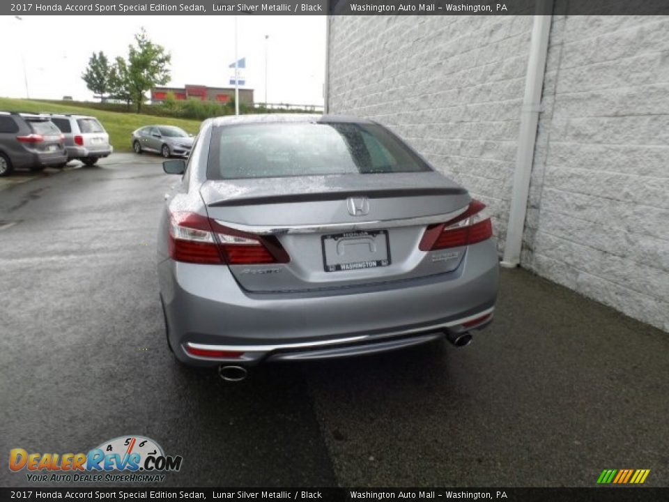 2017 Honda Accord Sport Special Edition Sedan Lunar Silver Metallic / Black Photo #7