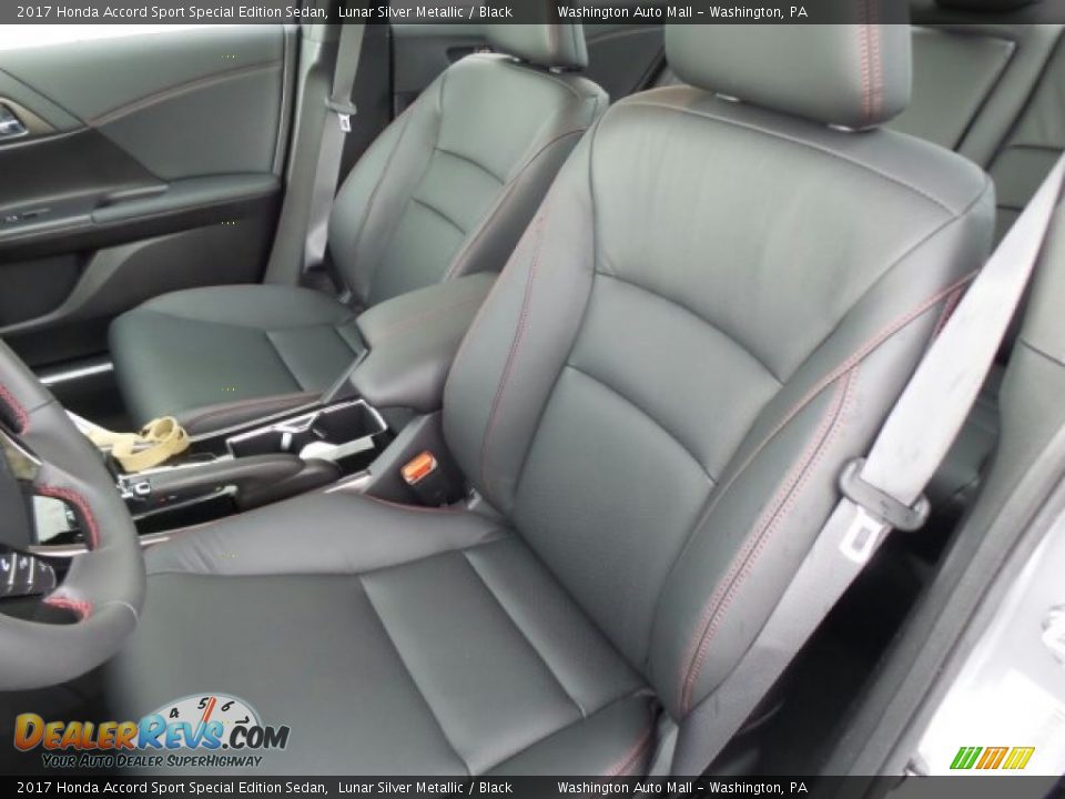 2017 Honda Accord Sport Special Edition Sedan Lunar Silver Metallic / Black Photo #10