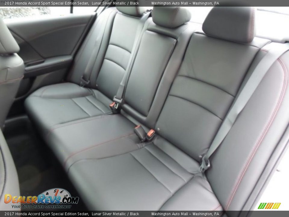 2017 Honda Accord Sport Special Edition Sedan Lunar Silver Metallic / Black Photo #11