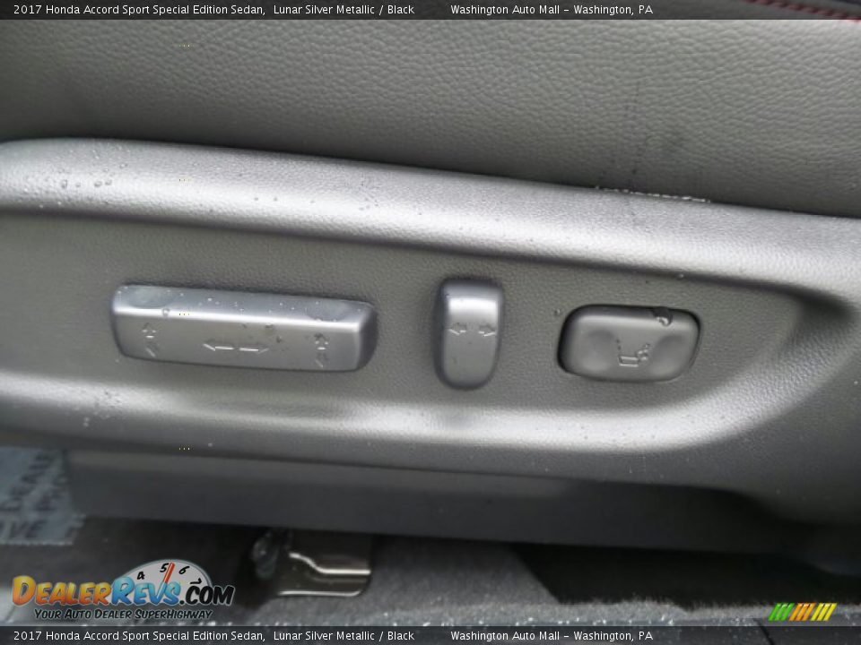 2017 Honda Accord Sport Special Edition Sedan Lunar Silver Metallic / Black Photo #16