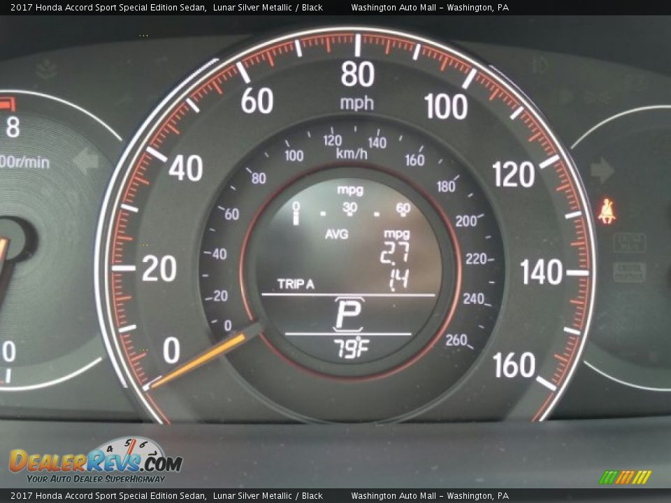 2017 Honda Accord Sport Special Edition Sedan Lunar Silver Metallic / Black Photo #19