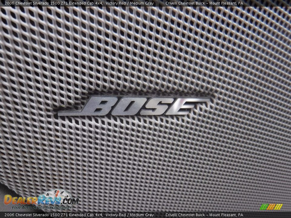 2006 Chevrolet Silverado 1500 Z71 Extended Cab 4x4 Victory Red / Medium Gray Photo #23