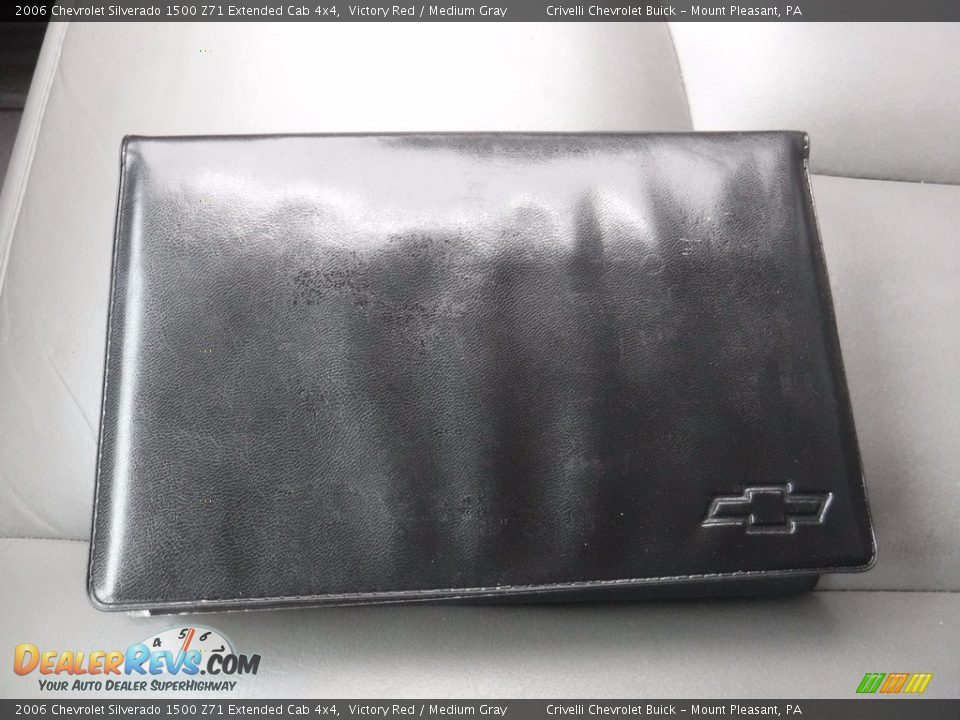 2006 Chevrolet Silverado 1500 Z71 Extended Cab 4x4 Victory Red / Medium Gray Photo #31