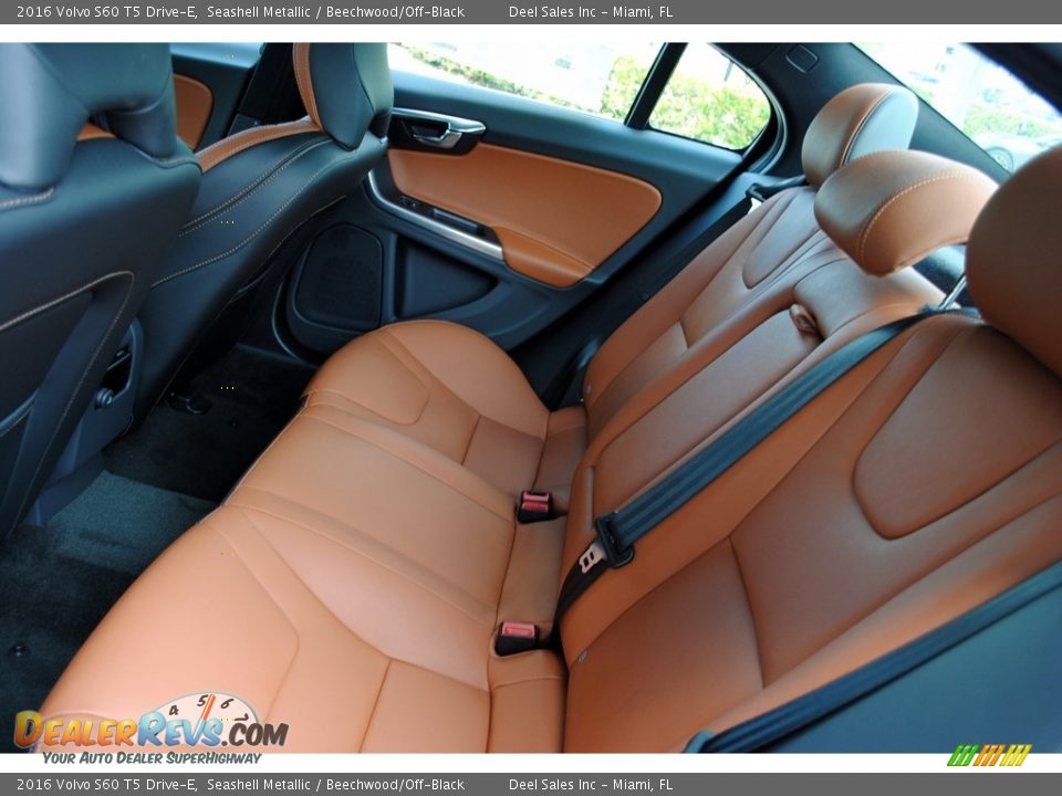 Rear Seat of 2016 Volvo S60 T5 Drive-E Photo #12