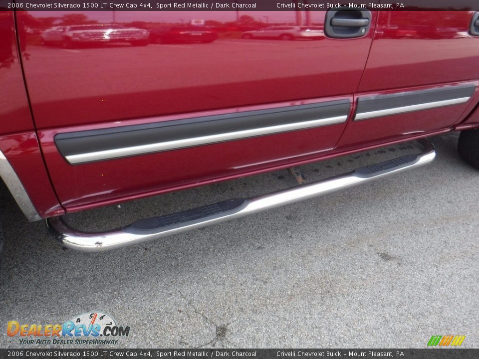 2006 Chevrolet Silverado 1500 LT Crew Cab 4x4 Sport Red Metallic / Dark Charcoal Photo #3