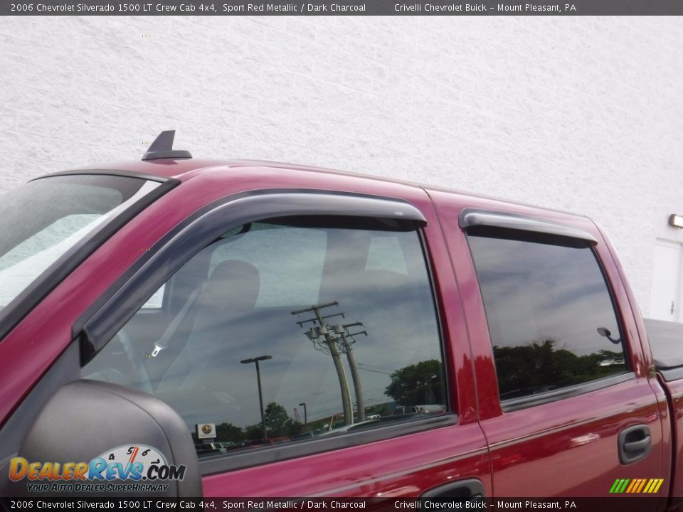 2006 Chevrolet Silverado 1500 LT Crew Cab 4x4 Sport Red Metallic / Dark Charcoal Photo #4