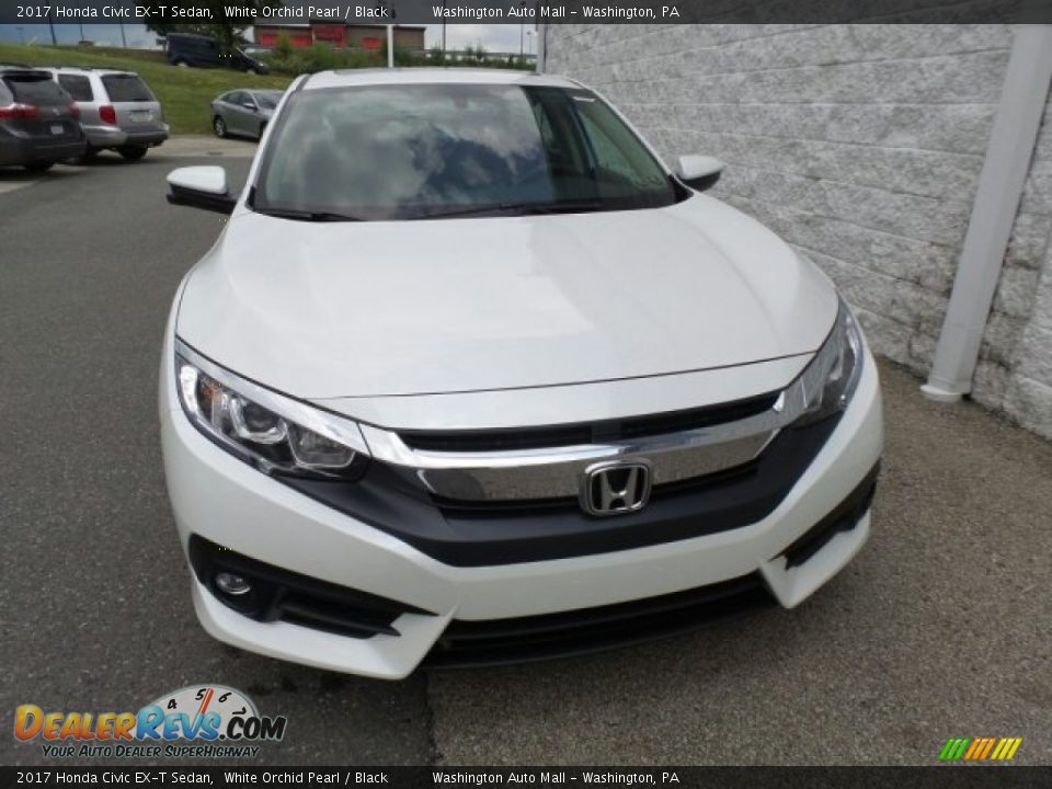 2017 Honda Civic EX-T Sedan White Orchid Pearl / Black Photo #4