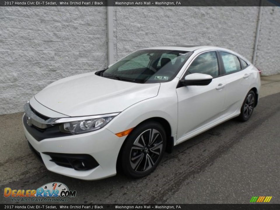 2017 Honda Civic EX-T Sedan White Orchid Pearl / Black Photo #5