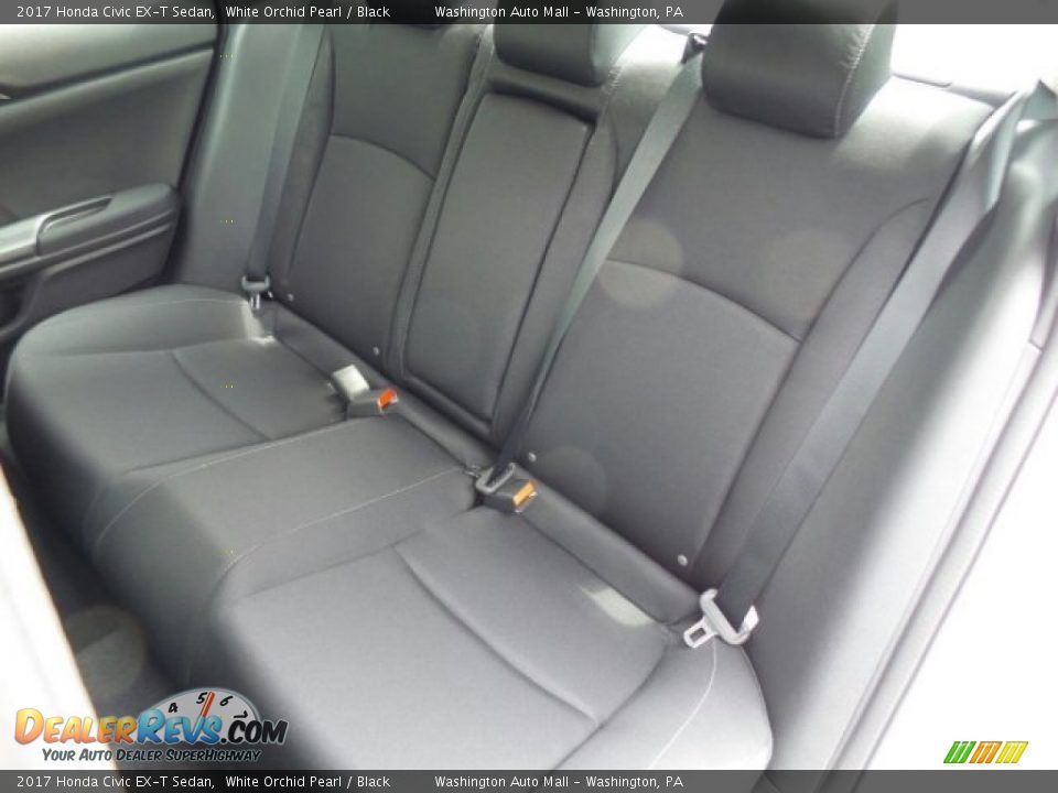 2017 Honda Civic EX-T Sedan White Orchid Pearl / Black Photo #11