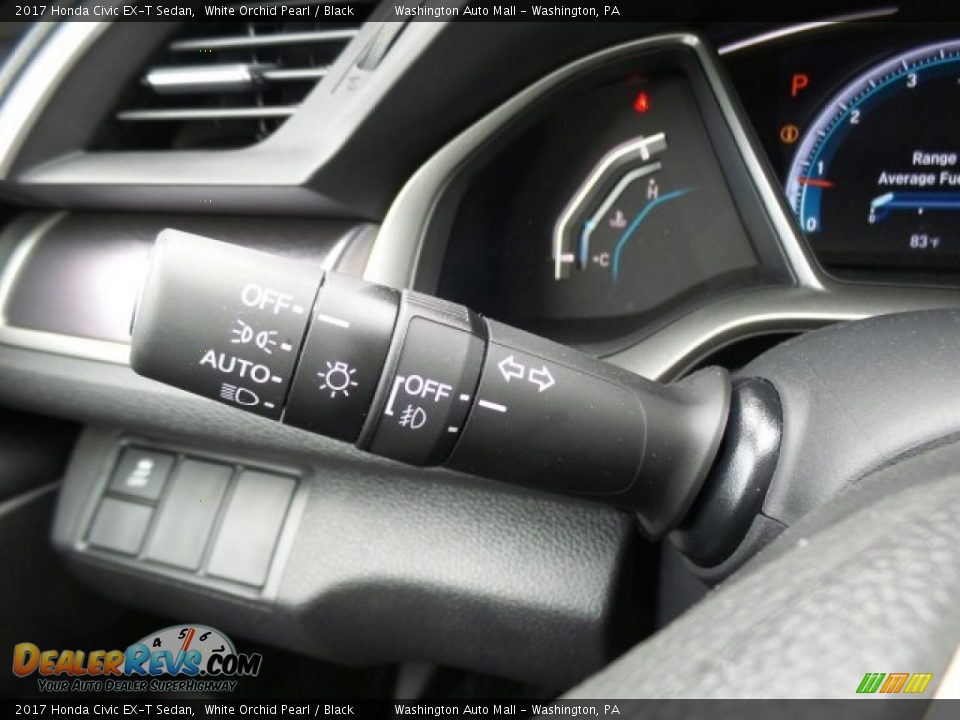 2017 Honda Civic EX-T Sedan White Orchid Pearl / Black Photo #20