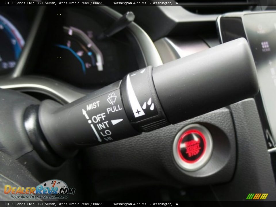 2017 Honda Civic EX-T Sedan White Orchid Pearl / Black Photo #22