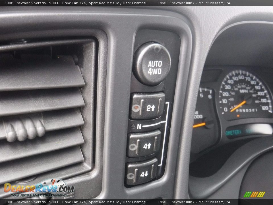 2006 Chevrolet Silverado 1500 LT Crew Cab 4x4 Sport Red Metallic / Dark Charcoal Photo #20