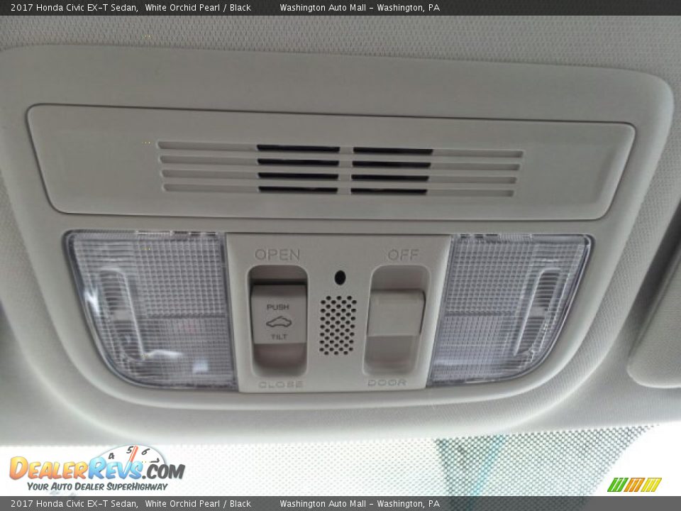 2017 Honda Civic EX-T Sedan White Orchid Pearl / Black Photo #31