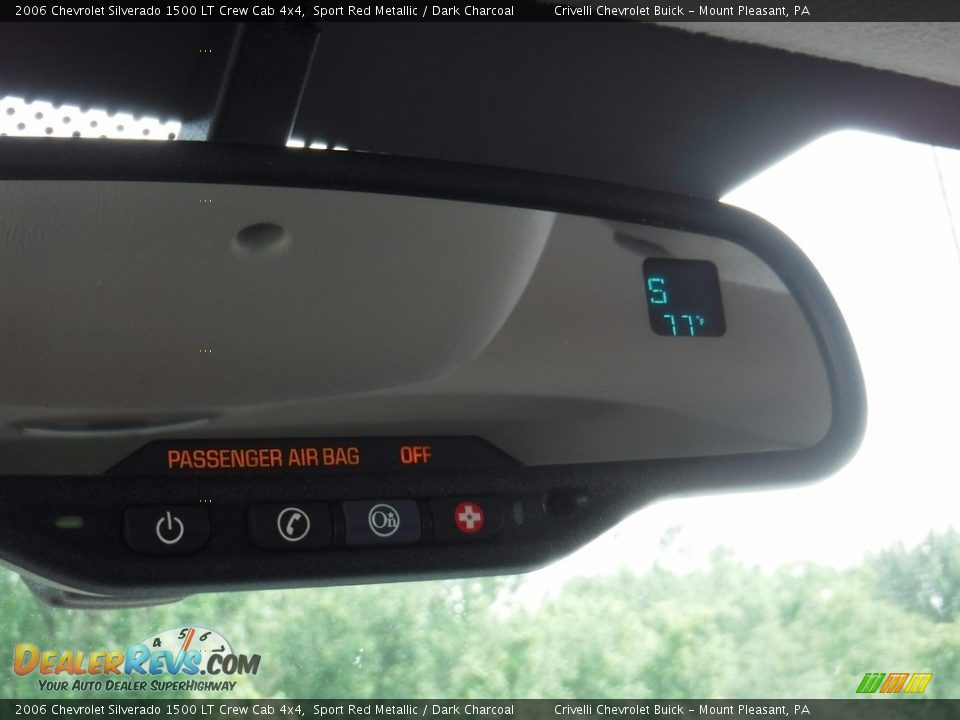 2006 Chevrolet Silverado 1500 LT Crew Cab 4x4 Sport Red Metallic / Dark Charcoal Photo #29