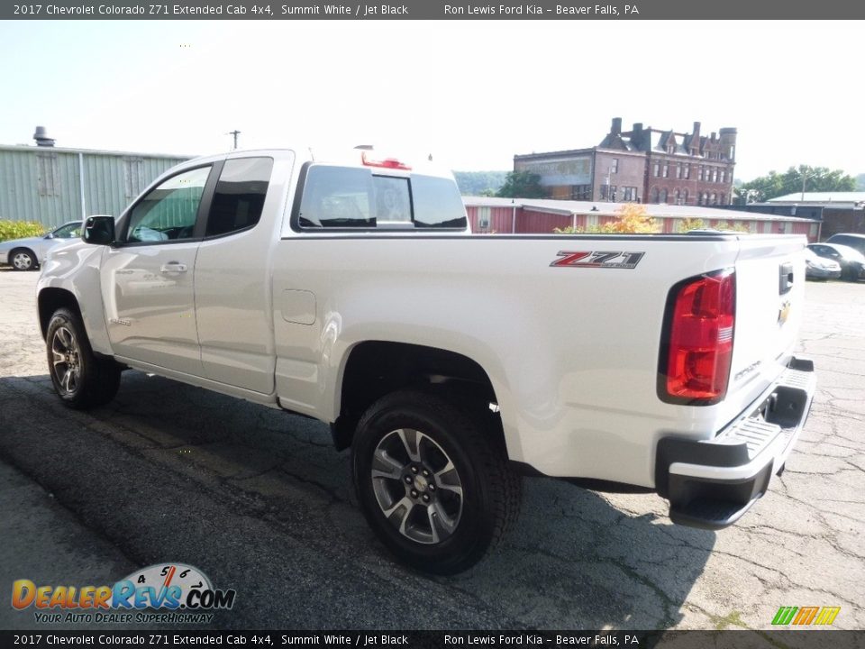 2017 Chevrolet Colorado Z71 Extended Cab 4x4 Summit White / Jet Black Photo #4