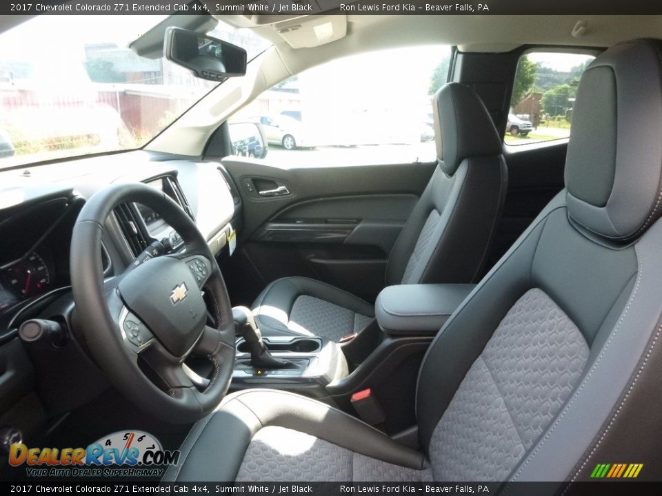 2017 Chevrolet Colorado Z71 Extended Cab 4x4 Summit White / Jet Black Photo #10