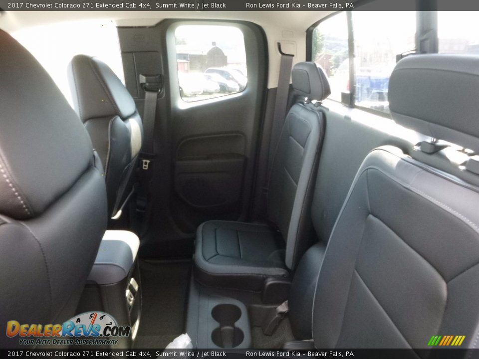 2017 Chevrolet Colorado Z71 Extended Cab 4x4 Summit White / Jet Black Photo #11