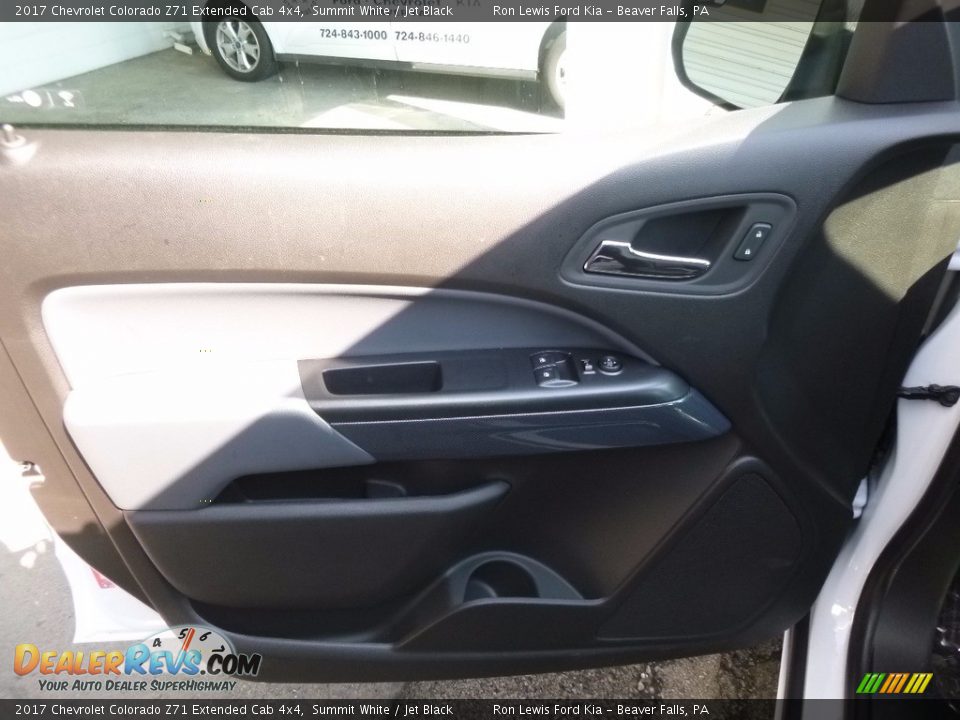 2017 Chevrolet Colorado Z71 Extended Cab 4x4 Summit White / Jet Black Photo #13