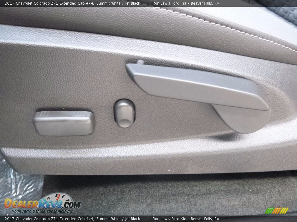 2017 Chevrolet Colorado Z71 Extended Cab 4x4 Summit White / Jet Black Photo #15