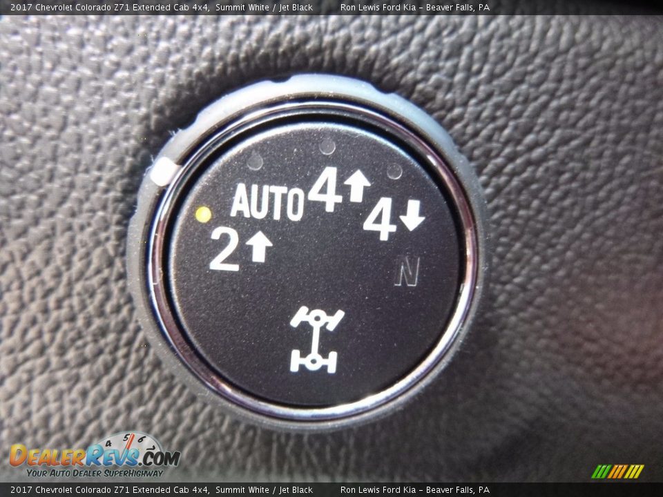 2017 Chevrolet Colorado Z71 Extended Cab 4x4 Summit White / Jet Black Photo #16