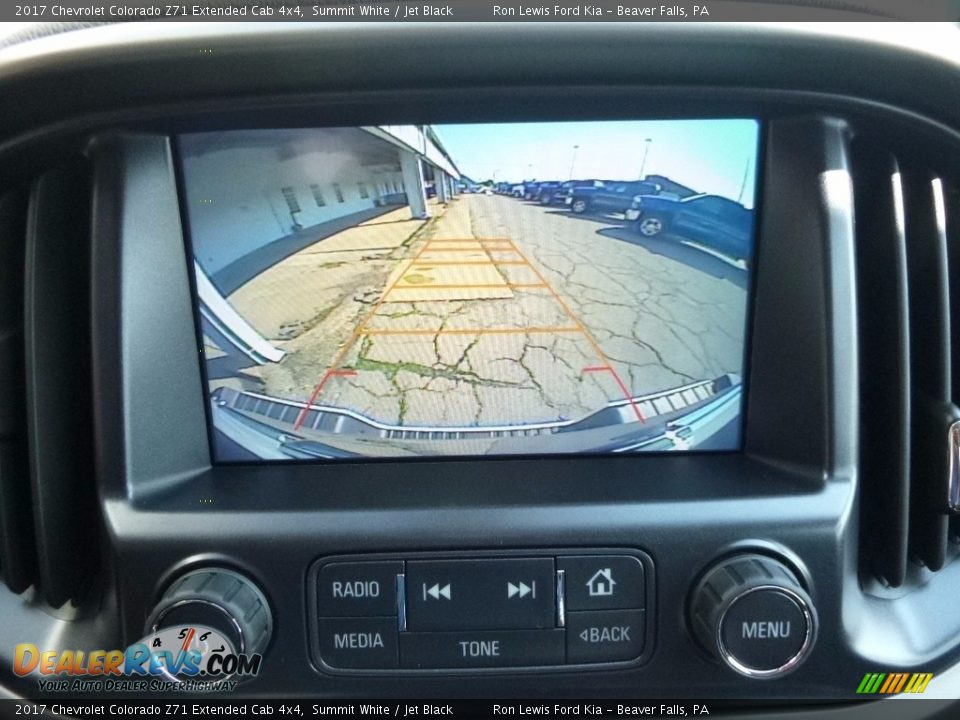 2017 Chevrolet Colorado Z71 Extended Cab 4x4 Summit White / Jet Black Photo #19