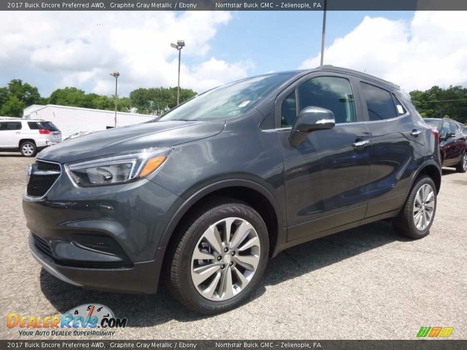 2017 Buick Encore Preferred AWD Graphite Gray Metallic / Ebony Photo #1