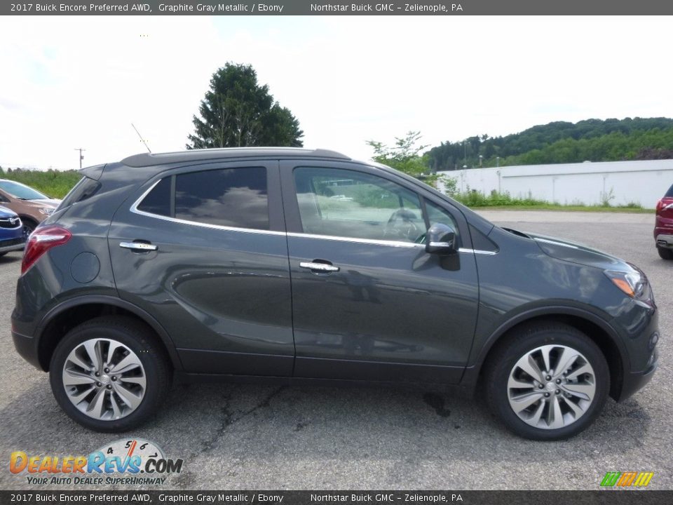 2017 Buick Encore Preferred AWD Graphite Gray Metallic / Ebony Photo #4