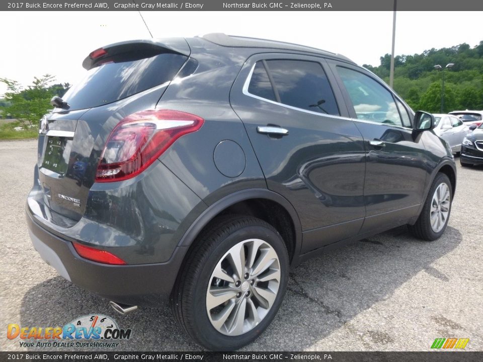 2017 Buick Encore Preferred AWD Graphite Gray Metallic / Ebony Photo #5