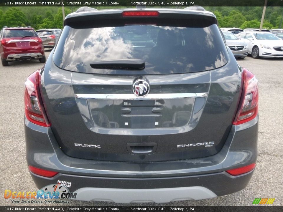 2017 Buick Encore Preferred AWD Graphite Gray Metallic / Ebony Photo #6