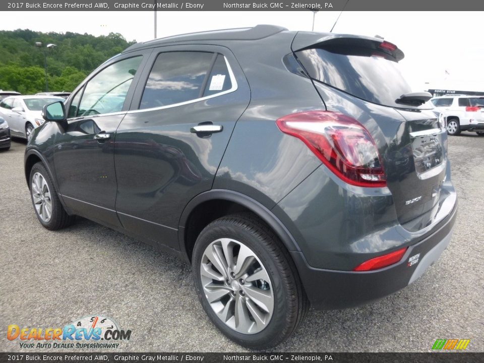 2017 Buick Encore Preferred AWD Graphite Gray Metallic / Ebony Photo #8