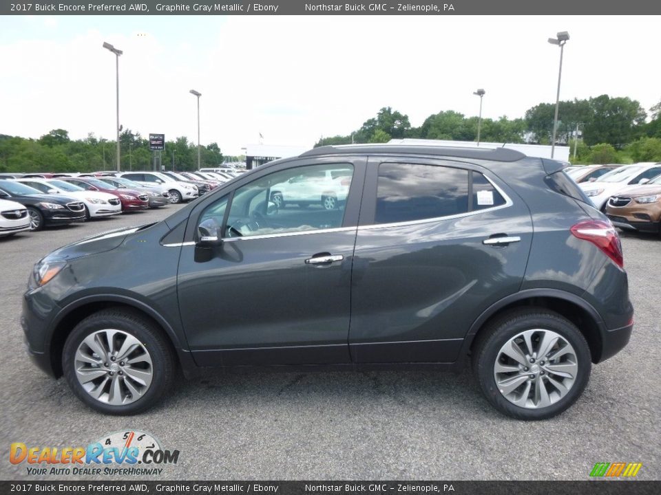 2017 Buick Encore Preferred AWD Graphite Gray Metallic / Ebony Photo #9