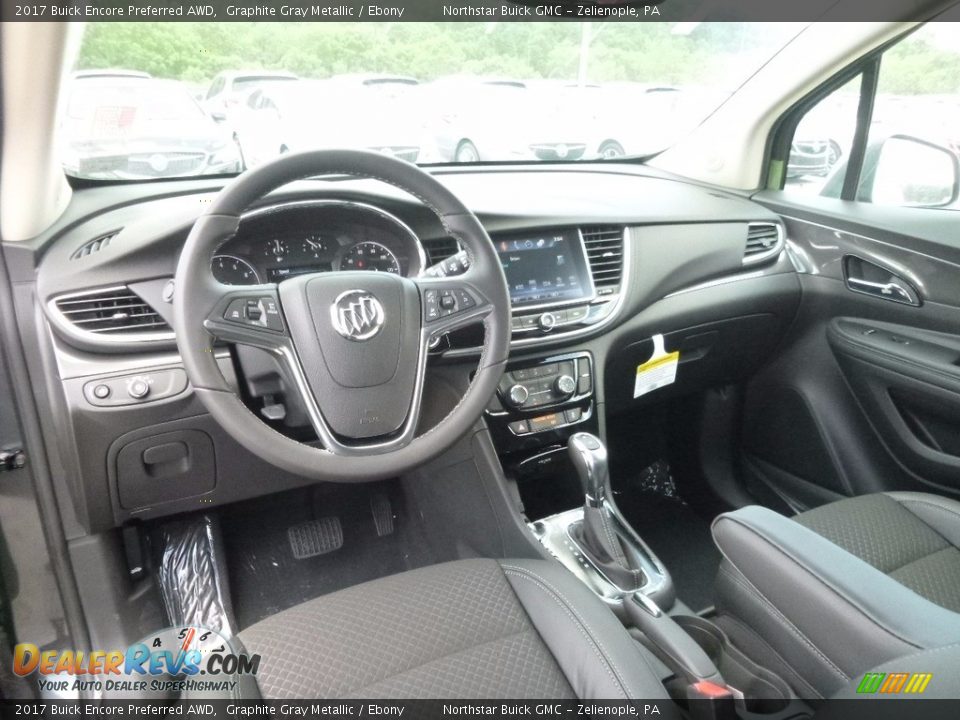 2017 Buick Encore Preferred AWD Graphite Gray Metallic / Ebony Photo #13